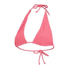 Speedo Women's Ty Tri Fold T Bikini Top Light Pink