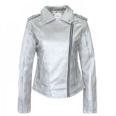 Lee Cooper Zip PU Jacket velikost XS