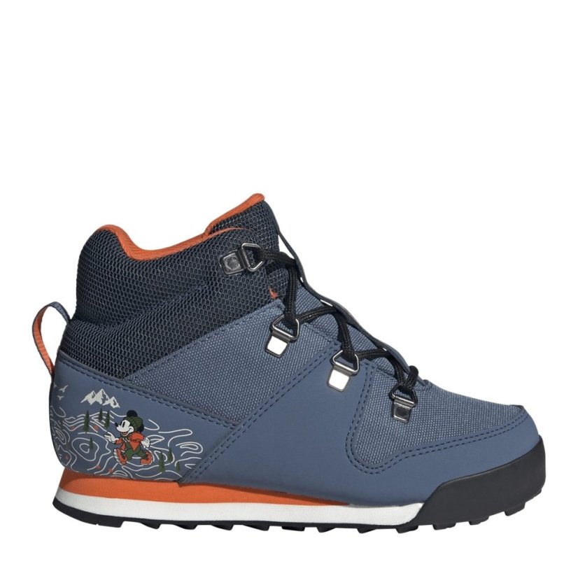 adidas Kids' Terrex Snowpitch Walking Shoes Black/Grey