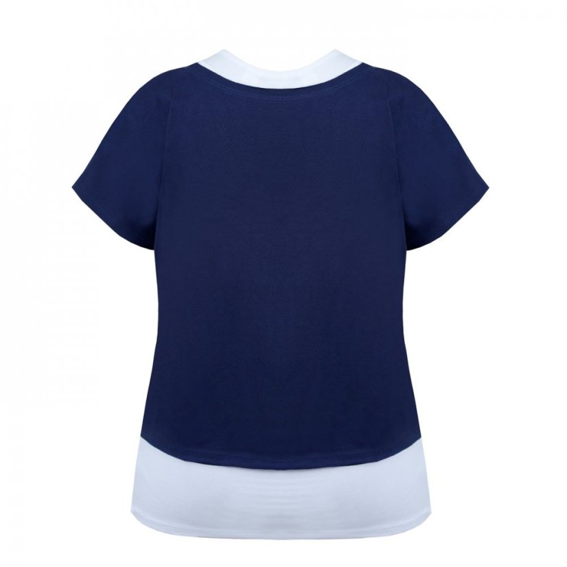 Miso DB Lyr Tee Ld43 Navy / White