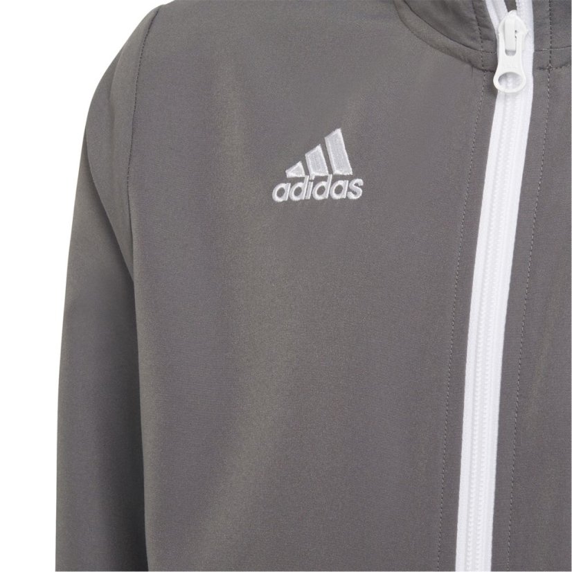 adidas Unisex Kids' Tracksuit Top Grey Four