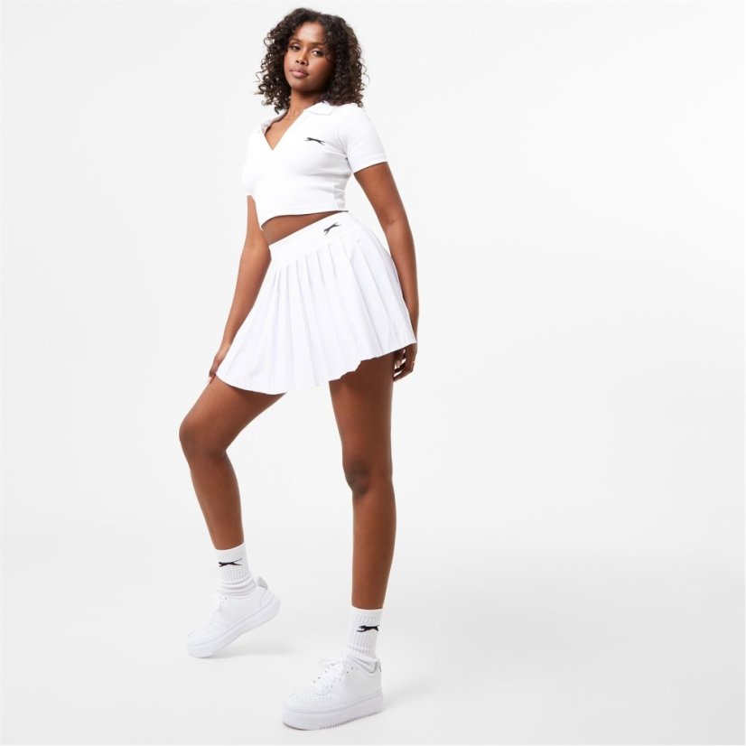 Slazenger Pleated Skort Womens White
