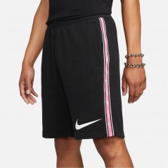 Nike Repeat Fleece pánské šortky Black/White