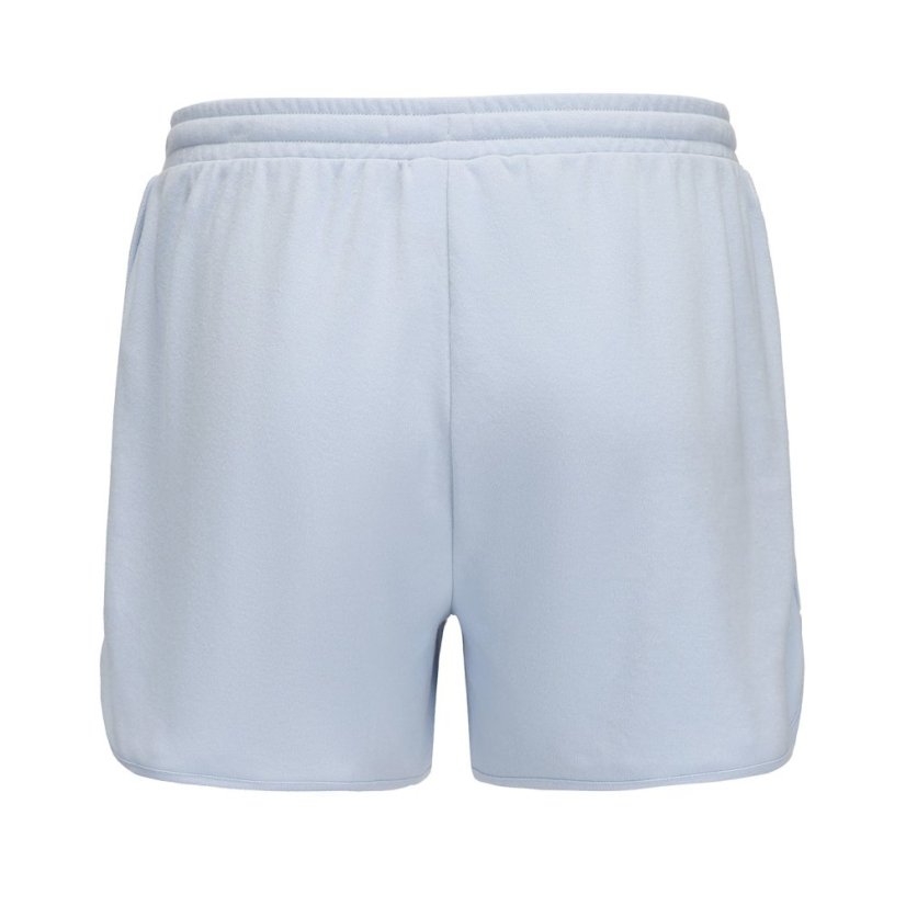 Slazenger Fleece Interlock Shorts Womens Baby Blue