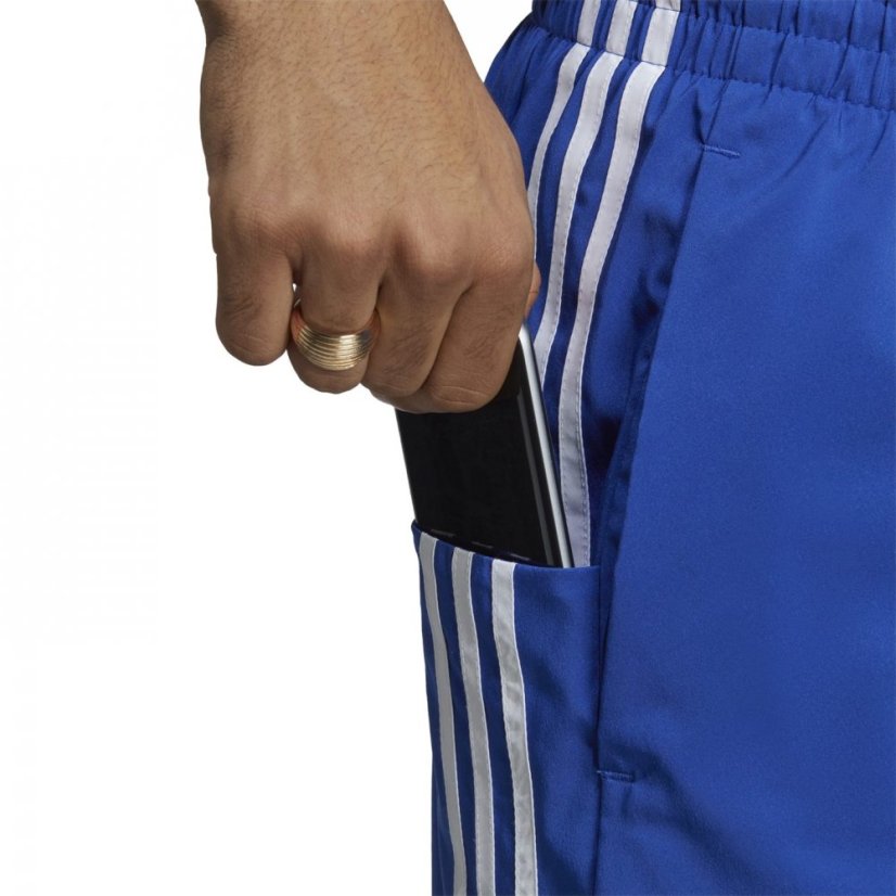 adidas 3-Stripes pánske šortky BrightRoyal/Wht - Veľkosť: 2XL