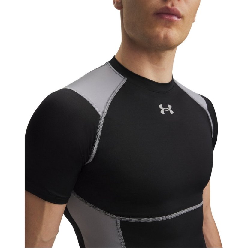 Under Armour Men's Baselayer Top Black/Steel