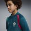 Puma Kids Portugal Drill Top World Cup 2026 Green/Silver