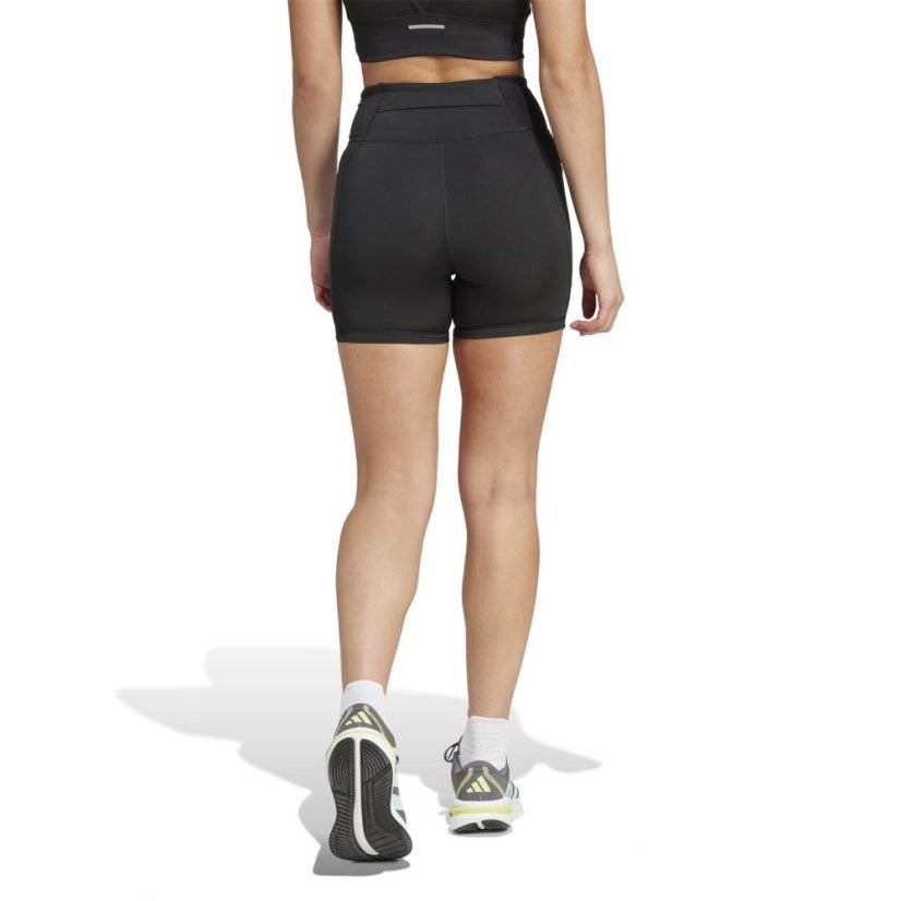 adidas Own The Run Short Leggings Womens Black