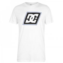 DC Slant Logo T Shirt White