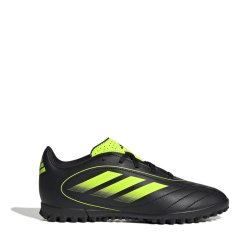 adidas Goletto VIII Astro Turf Football Boots Kids Black/Lemon