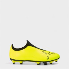 Puma Finesse Firm Ground Football Boots Childrens Yellow/Black