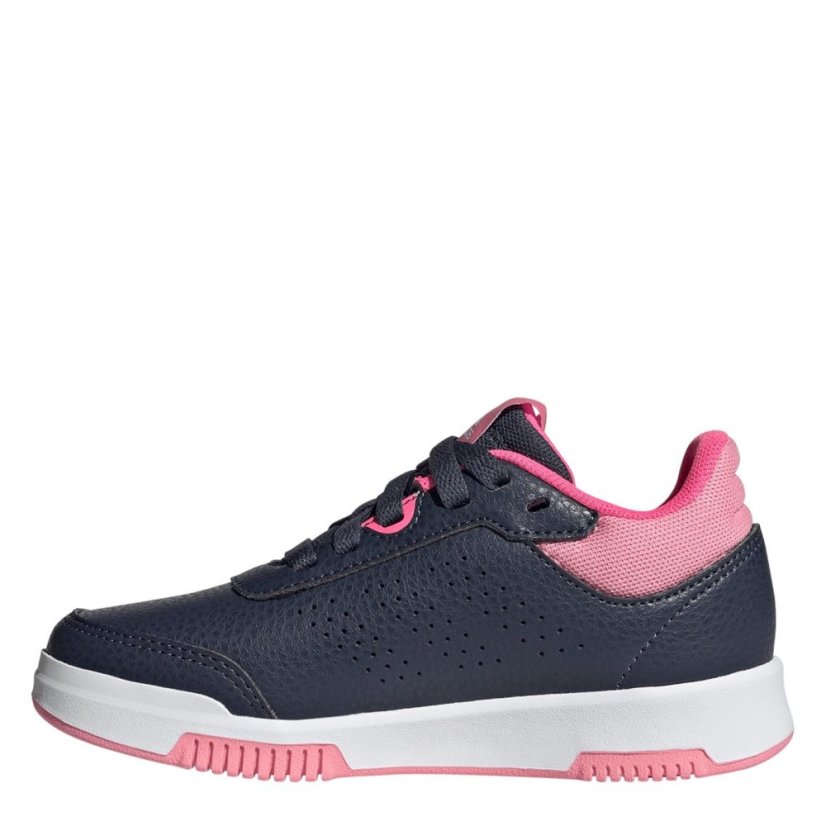 adidas Tensaur 3 Junior Girls Trainers Navy/Pink