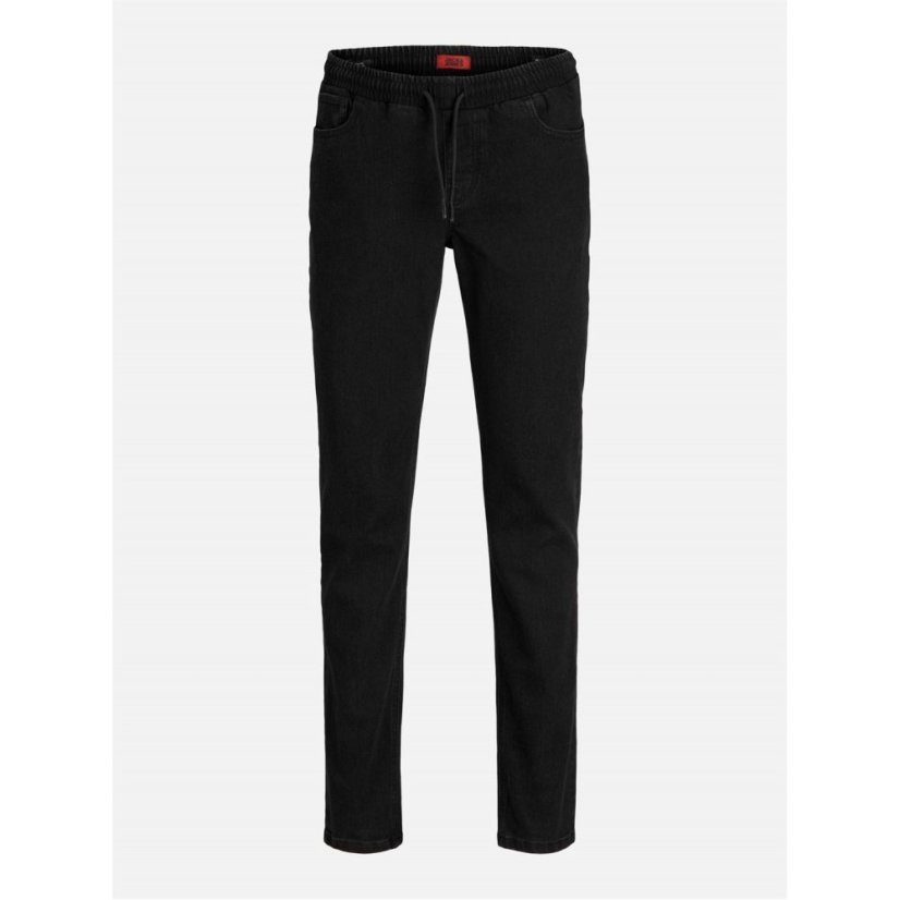 Jack and Jones Slim Elasticated Glenn Jeans Infant Black Denim
