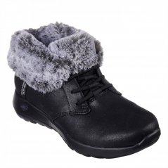 Skechers On-The-Go Joy - Cozy Charm Snow Boots Womens Black/Grey