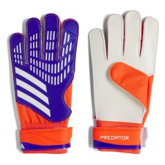 adidas Predator Training Goalkeeper Gloves Mens Blue/Red