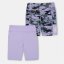 Reebok Jersey Jogger Shorts Lavender