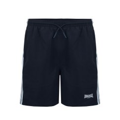 Lonsdale Stripe Woven pánské šortky Black