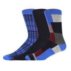 Ben Sherman Beau 3Pk Sk Sn99 Navy/Blue/Red