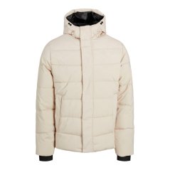 Jack and Jones Men's Clean Quilted Insulated Puffer Jacket Moonbeam