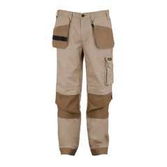 Dunlop On Site Work Trousers Mens Beige