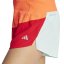 adidas New York City Running Split Shorts Womens Red/Scrlt/Aqua