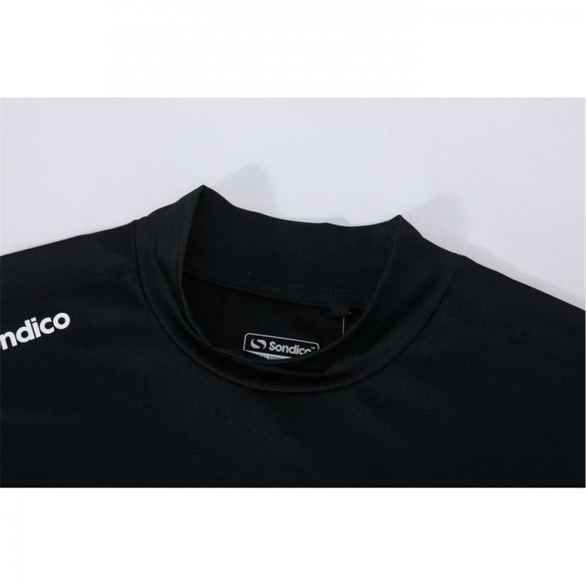 Sondico Base Mock Neck Mens Black