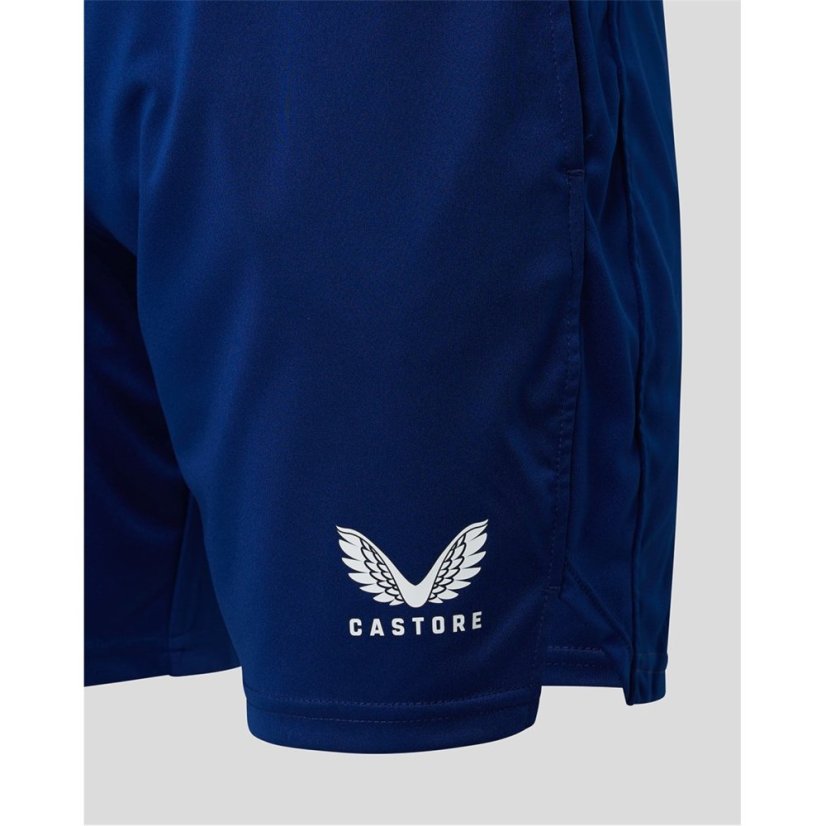 Castore Unisex Kids' Rangers Training Football Shorts Navy