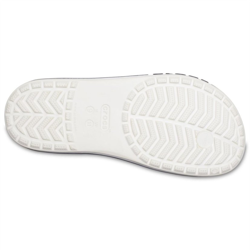 Crocs Bayaband Flip Flop Mens White/Navy