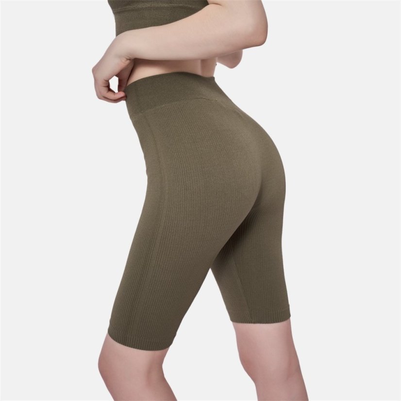 Miso Cycling Shorts Womens Khaki