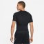 Nike Pro Men's Tight Fit Short-Sleeve Top Black