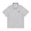 Slazenger Plain Polo Shirt Junior Grey Marl