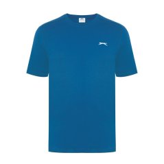 Slazenger Plain pánske tričko Dark Teal