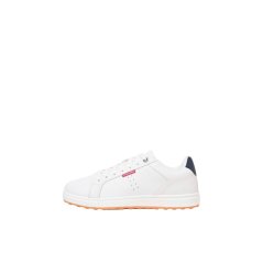 Jack and Jones Men's Pu Sneaker Polyurethane Court Trainers Bright White