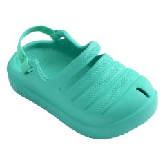Havaianas Hav. Baby Clog Blue 23/24 Flip Flops Unisex Kids Virtual Green