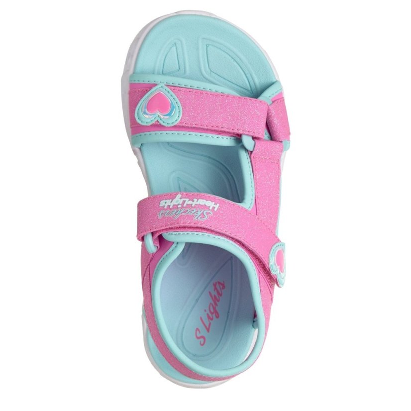 Skechers Kids' Flat Sandals Pink/Turqoise
