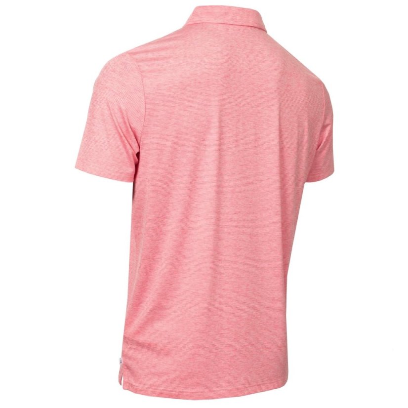 Calvin Klein Golf Men's Short-Sleeve Performance Polo Shirt Pink