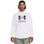 Under Armour Rival Terry Graphic Hood White