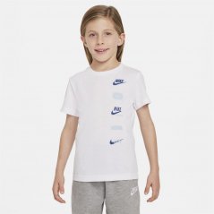 Nike Club+ Badge Tee Infants White