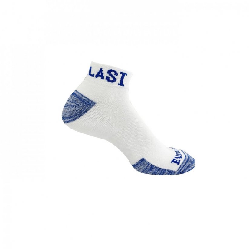 Everlast Qtr 6pk Socks Mens White