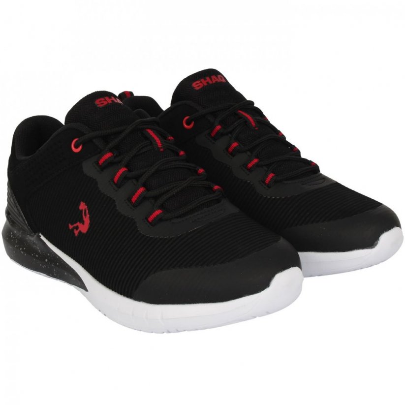 SHAQ Explosive Junior basketbalové boty Black/Red