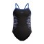 Speedo Kids' Thinstrap One Piece Swimsuit Anth/Deep