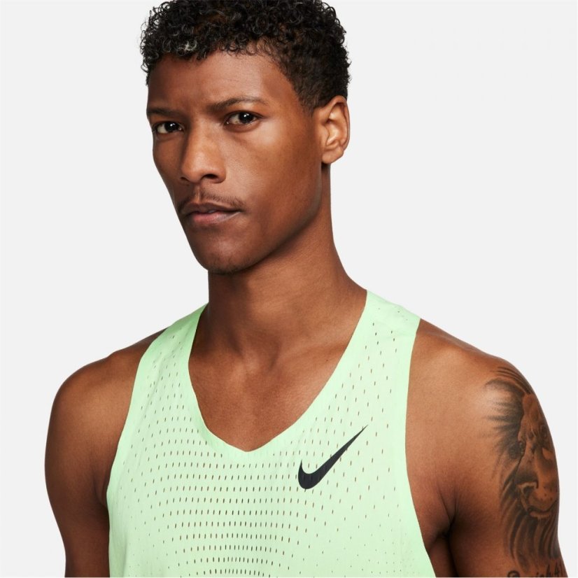 Nike AeroSwift Men's Dri-FIT ADV Running Singlet Vapor Green