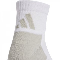 adidas Aeroready Ankle 6 Pack Socks Junior White/Grey