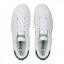 Lonsdale Leyton Leather Mens Trainers White/Green