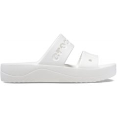 Crocs Women's Baya Platform Sand Clogs White