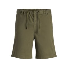 Jack and Jones Men's Stretch Chino Shorts Olive Night