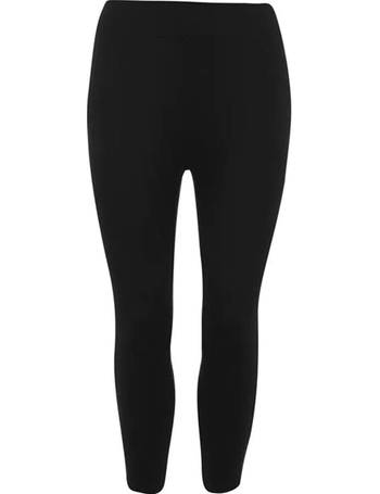 Miso 3/4 High Waisted Leggings Ladies Black