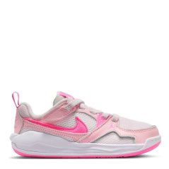 Air Jordan Kids' Basketball Trainers Pink Bloom