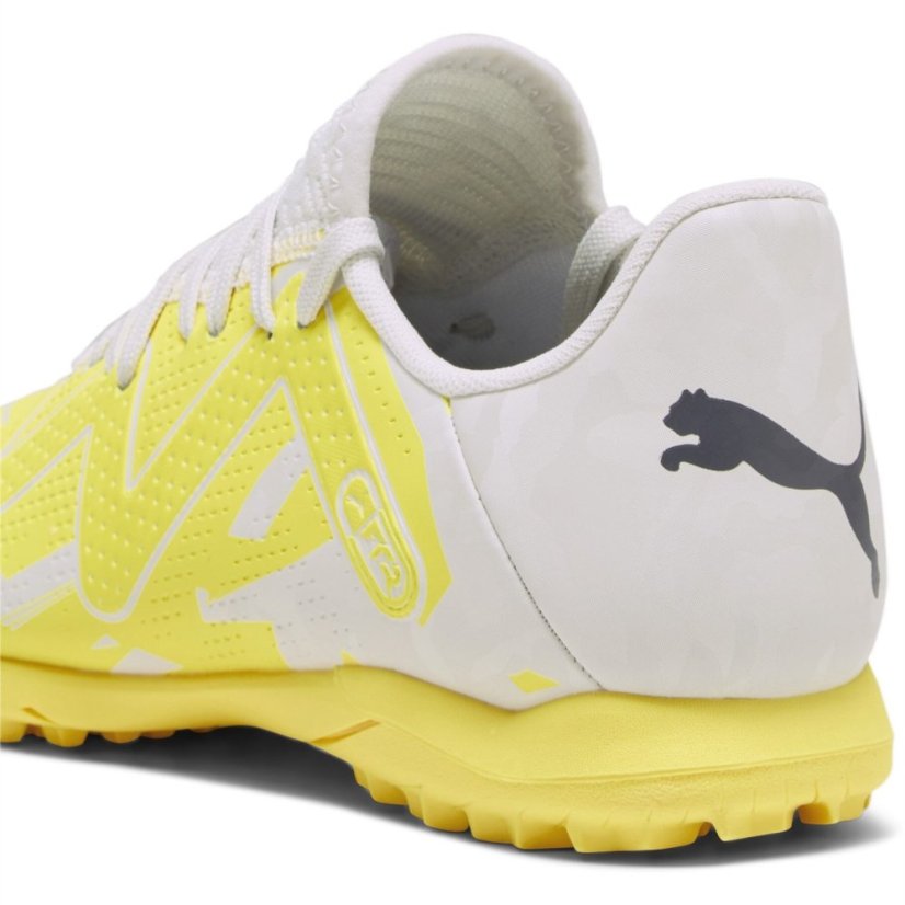 Puma Future Play Tt Jr Astro Turf Football Boots Unisex Kids Grey/Yellow