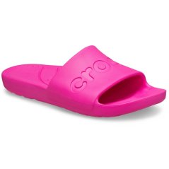 Crocs Logo Slides Adults Pink Crush